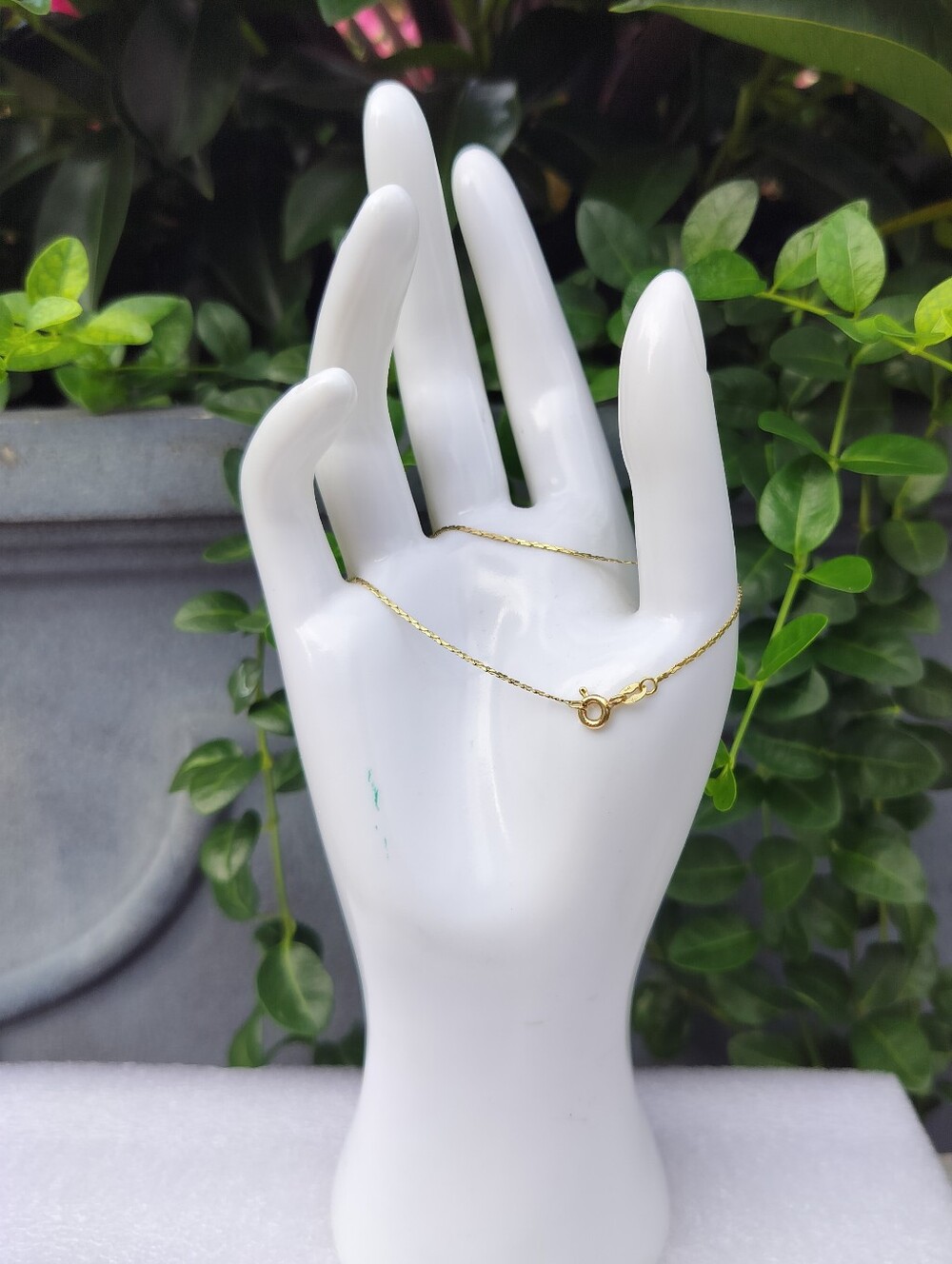 14k Yellow Gold Skinny Bracelet